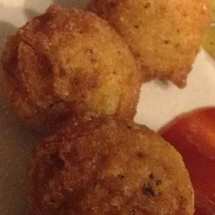 Hush puppies, pretty good