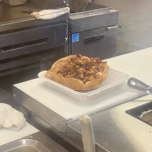 Grilled chicken Tostada