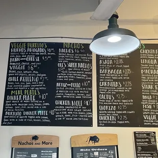 Menu as of may 29th 2022