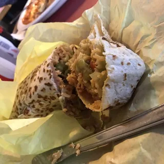Chicken Fajita Burrito