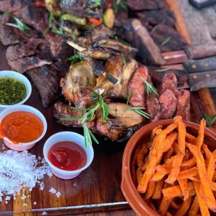 steak, food