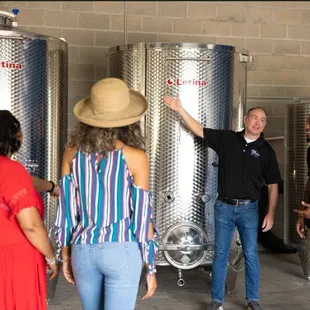 Tour our winery
