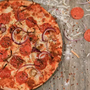 food, pizza