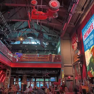 Ole Red is overseeing the fun, live band and shenanigans.