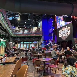 The inside of the restaurant