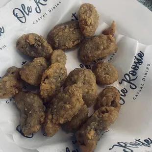 Breaded mushrooms
