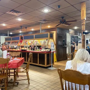 Ol' southern bbq buffet!