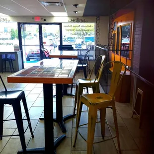 Feb 2022-- cute interior. Cashier was not very friendly &amp; food was bland. Will not return.