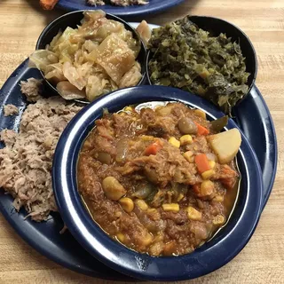 BBQ Pork and Brunswick Stew Combo