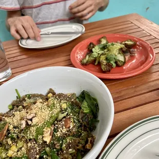 Falafel Crusted Artichoke Hearts