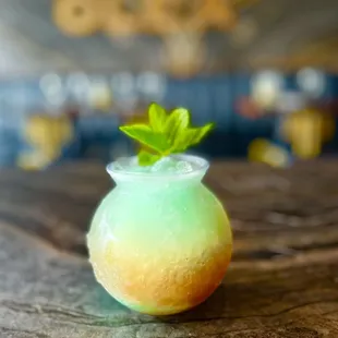 June 2023 Cocktail Journal feature &quot;Proud Papa&quot; with Papa&apos;s PIlar blonde rum.