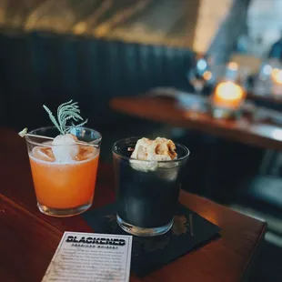 Rum &amp; Dumber / $14.95 + Cocktail Journal: Sleepy Hollow (w/ Metallica Blackened whiskey) / complimentary