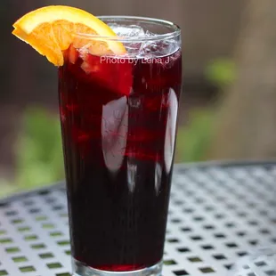 Sangria ($13) - Red Wine, Byrrh Quinquina, Seasonal Fruit