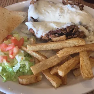 Chicken fried steak was delicious!