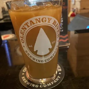 Cold brew after 8 pm  with lavender syrup &amp; soy milk