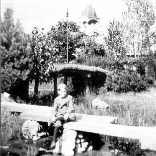 Boy in Japanese Garden-Olentangy Park