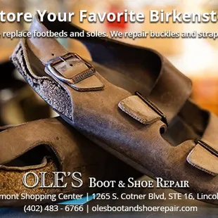 Birkenstock repair