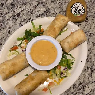 Mini chimichangas