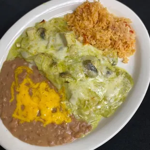 Poblano Enchiladas
