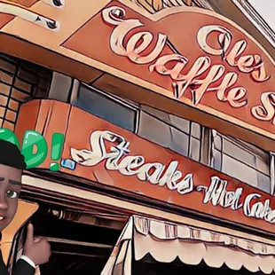 Local diner yo have breakfast for dinner