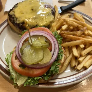 Cheese Burger Combo