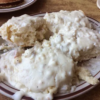 Jerry's Biscuits and Country Gravy