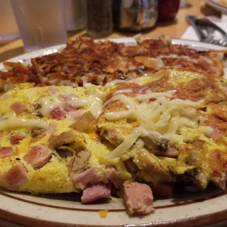 Ham, Mushroom and Cheese