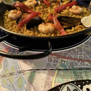 Seafood Paella