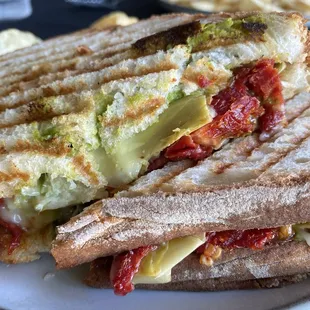 Roasted Artichoke Pesto Panini