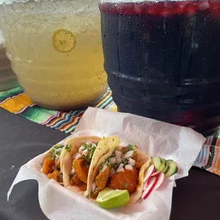 Chicharrón con Chile tacos