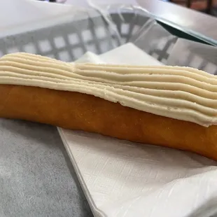 Maple frosted breadstick