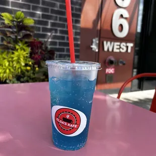 Blue Raspberry Rickey