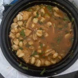 $20 for half a bowl of menudo with no favor