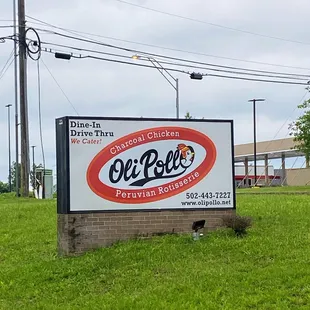 outside