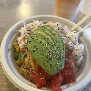 2 Proteins Poke Bowl