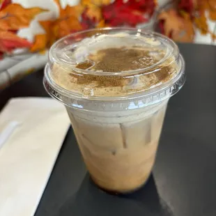 Pumpkin cream cold brew
