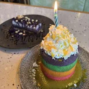 Hawaiian Rainbow Cake