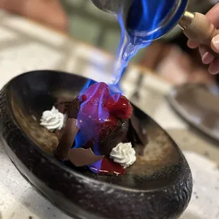 Kilauea Chocolate Lava Cake