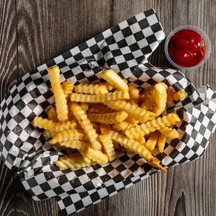 Crinkle Cut French Fries!