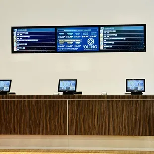 List of movies screen.