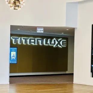 Titan Luxe theater