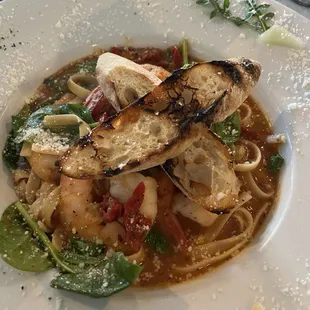 Tomato Shrimp Scampi