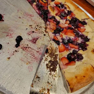 Berries and Marscapone Pizza