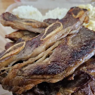 close up of BBQ Short Rib