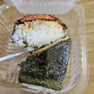 Portuguese Sausage Musubi