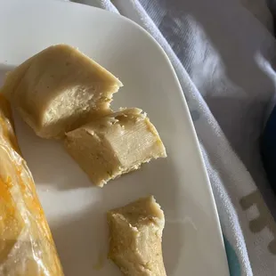 Bought 2 chicken tamales and they are pure MASA no meat what so ever. Never again buying there.