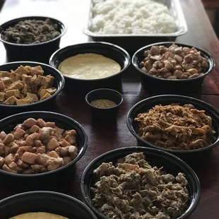 Catering, protein bowls