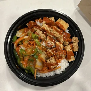 Tofu Veggie Bowl