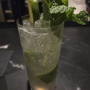Prosecco julep was amazing.