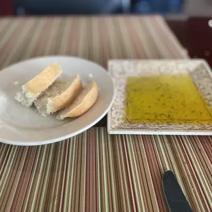 bread and olive oil